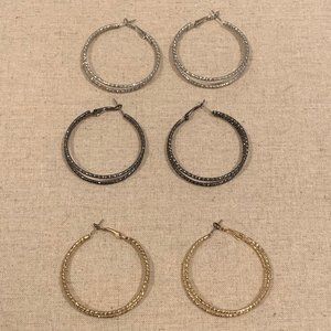 Hoop Earring Trio